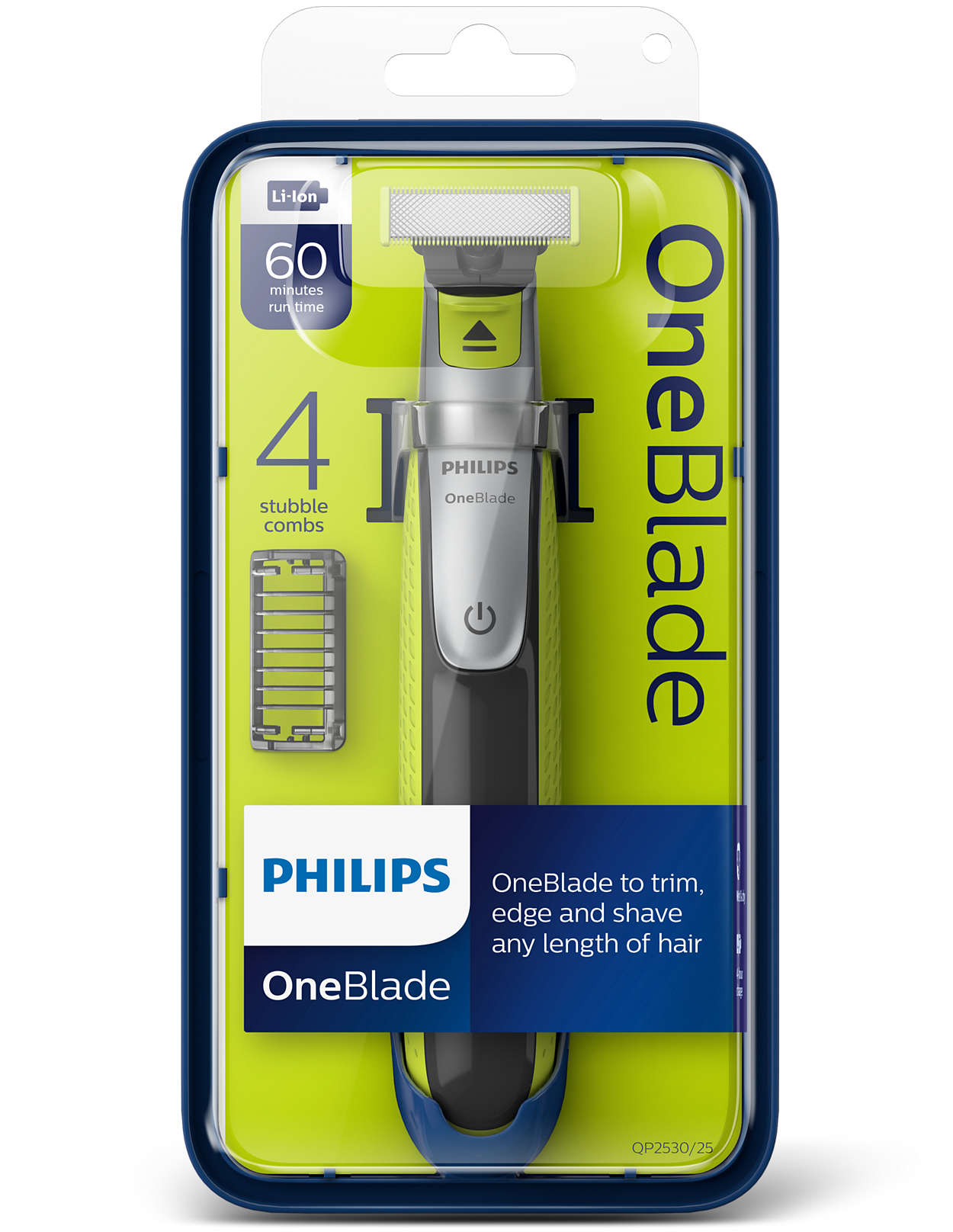 products hair removal grey OneBlade Shaver Trimmer Styler Electric 4x Philips Combs